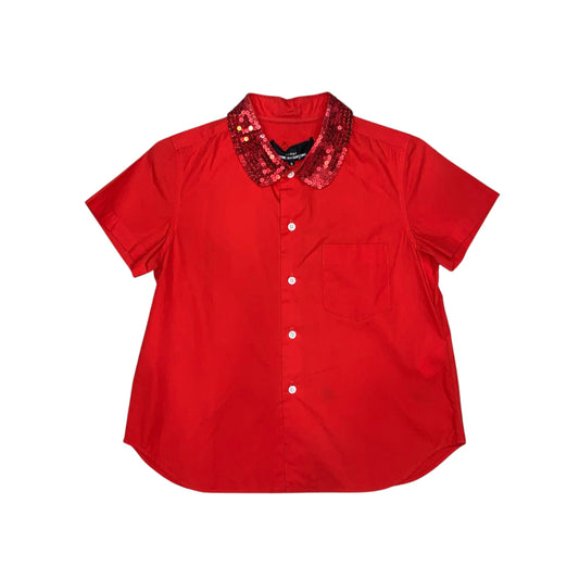 COMME DES GARÇON SEQUINS SHIRTS