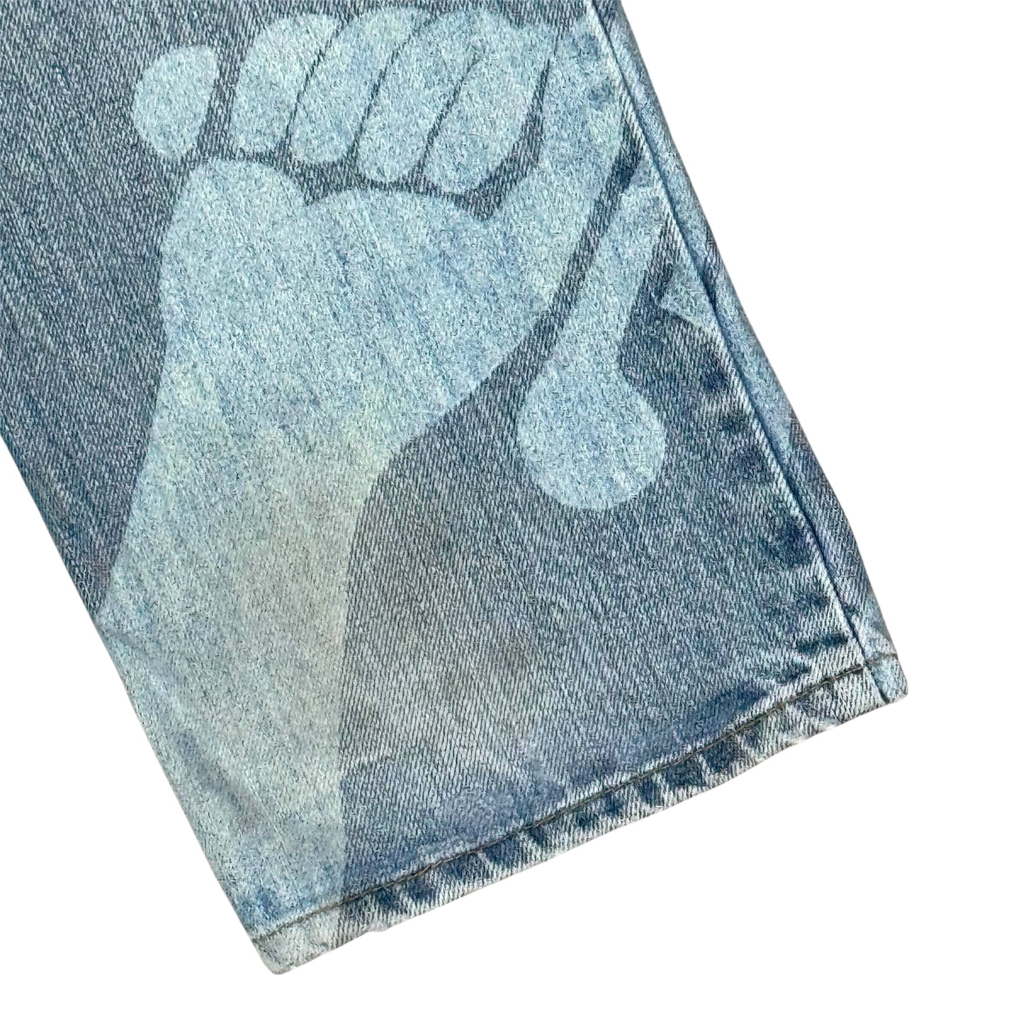 VIVIENNE WESTWOOD ANGLOMANIA PIRATE DENIM JEANS