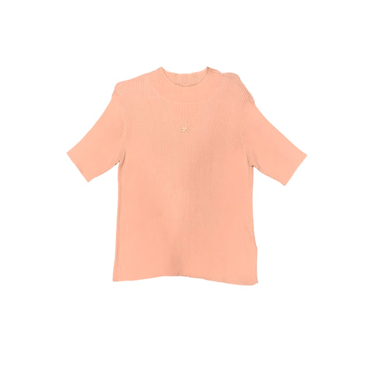 Courreges light orange top