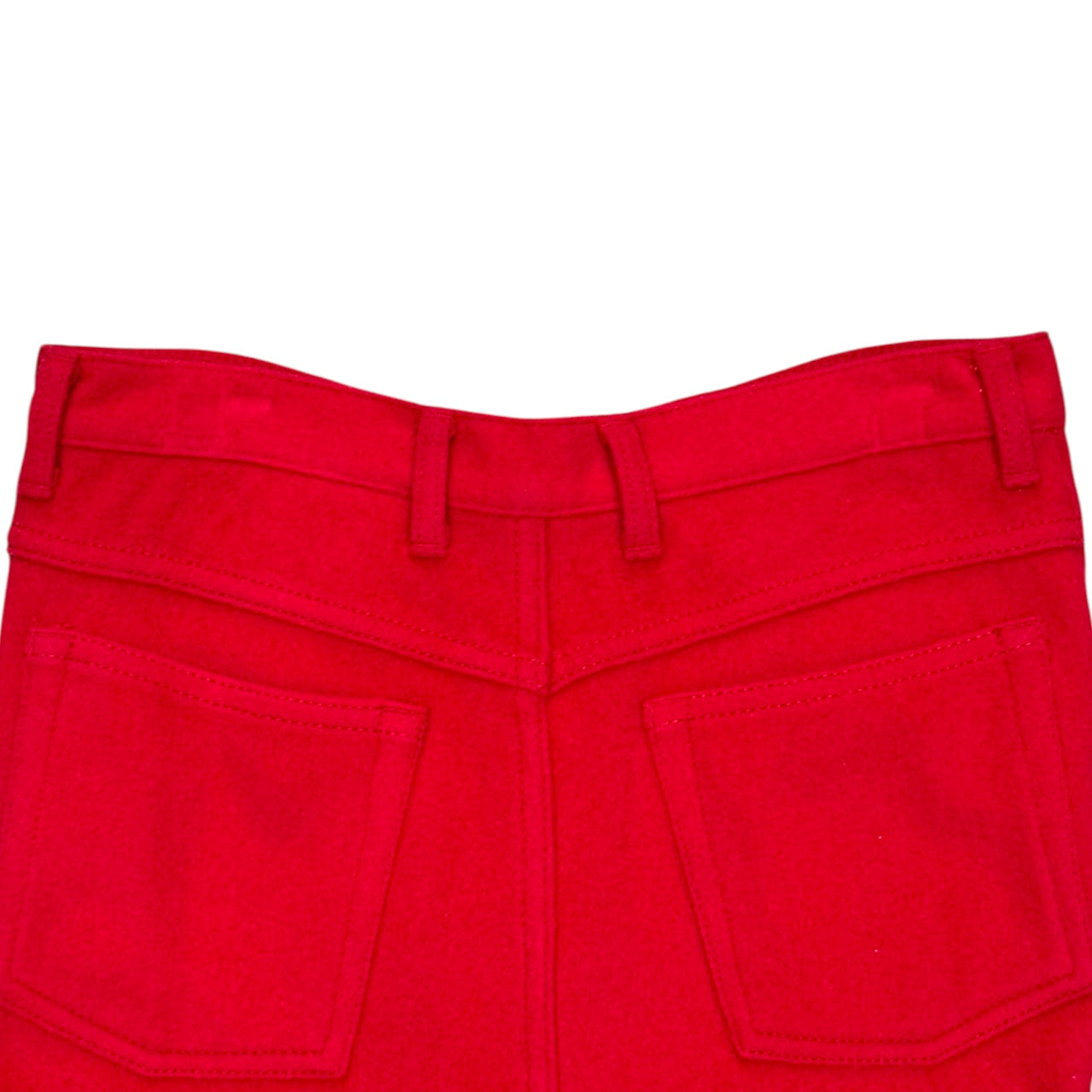 JUNYA WATANABE RED HIP HUP PANTS LONG RISE PANTS