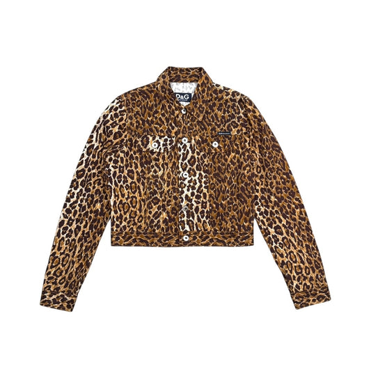 DOLCE & GABBANA LEOPARD JACKET