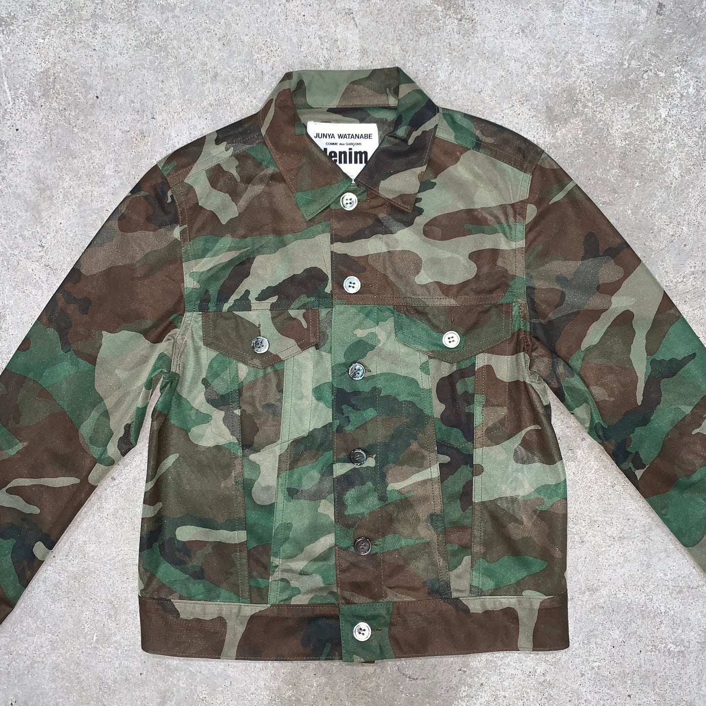 JUNYA WATANABE CAMO MESH JACKET