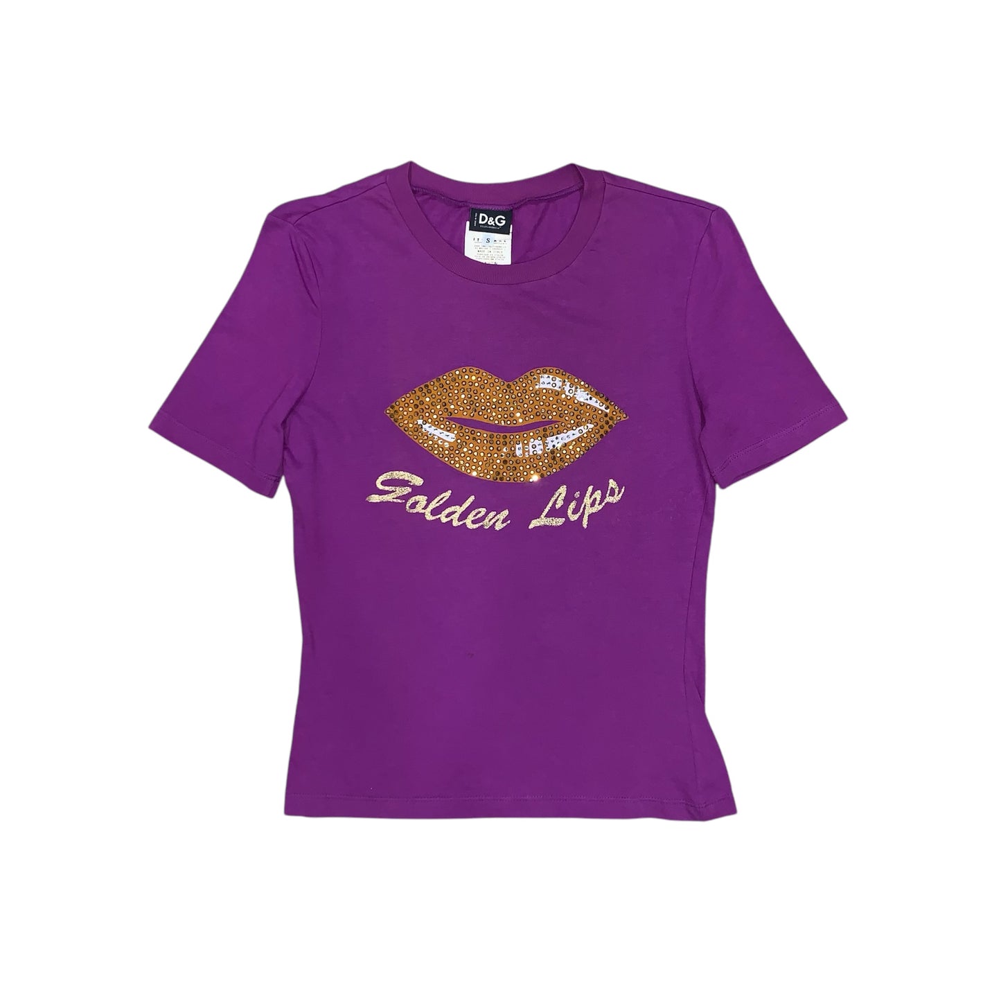 D&G golden lips TSHIRT