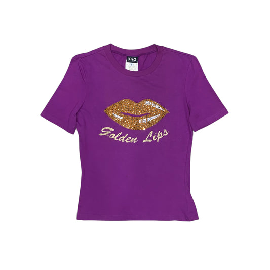 D&G golden lips TSHIRT