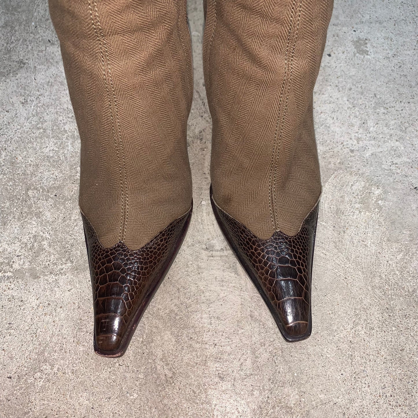 Sergio Rossi 90’s heel boots