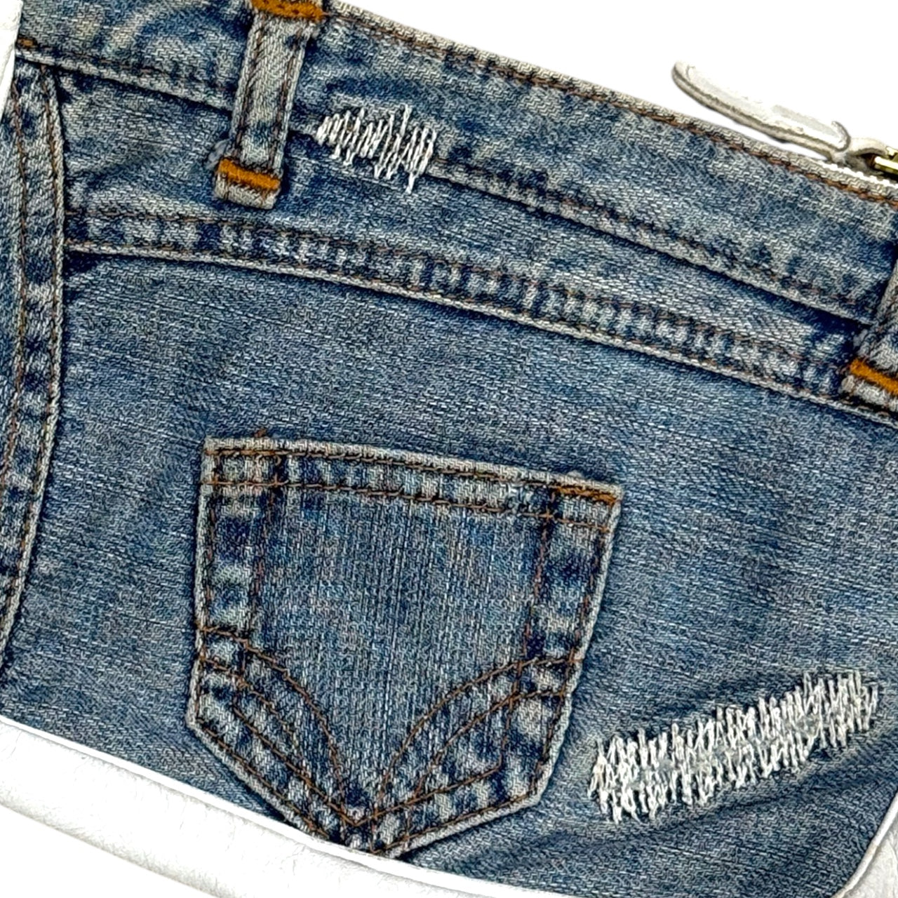 DOLCE & GABBANA DENIM MINI SHOULDER BAG