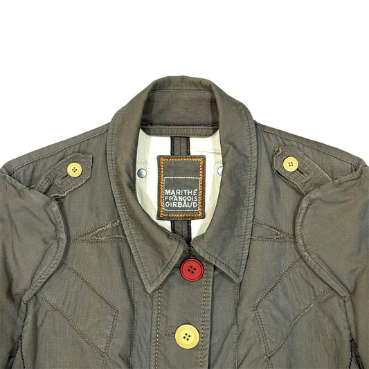 MARITHE FRANCOIS GIRBAUD KHAKI JACKET