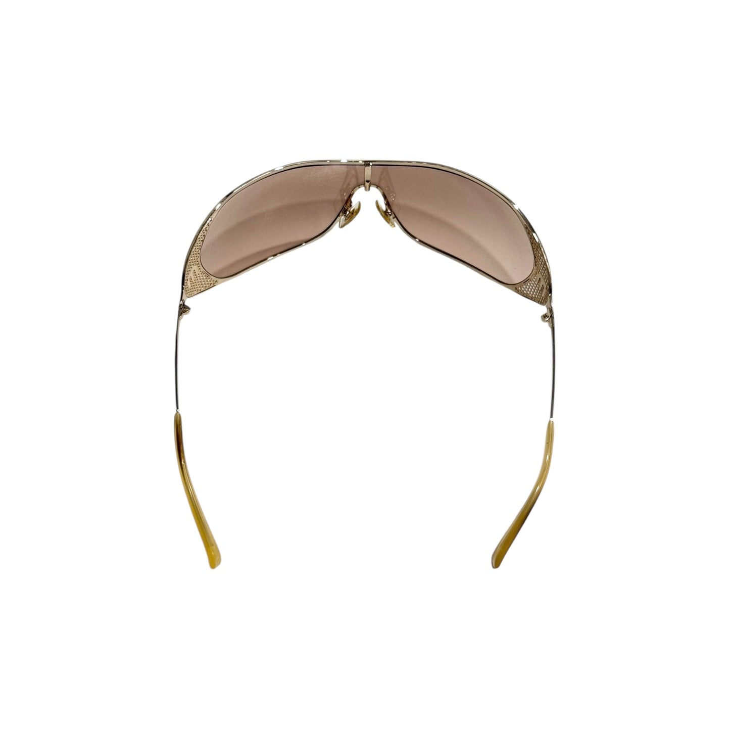MIUMIU GOLD SMU57N SUNGLASSES