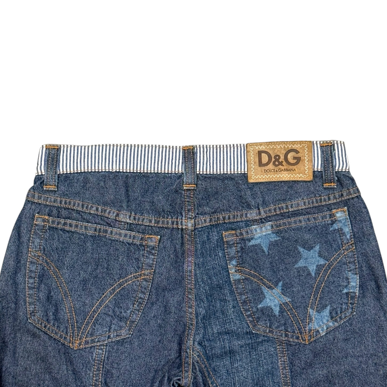 DOLCE & GABBANA PATCHWORK JEANS