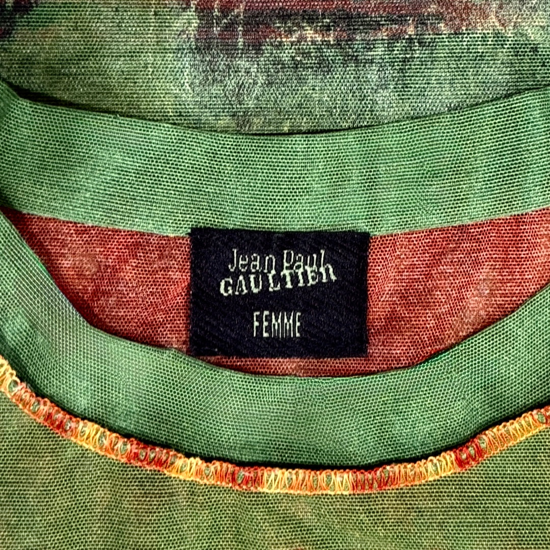 JEAN PAUL GAULTIER SS1999 VENUS DE MILO MESH TOP