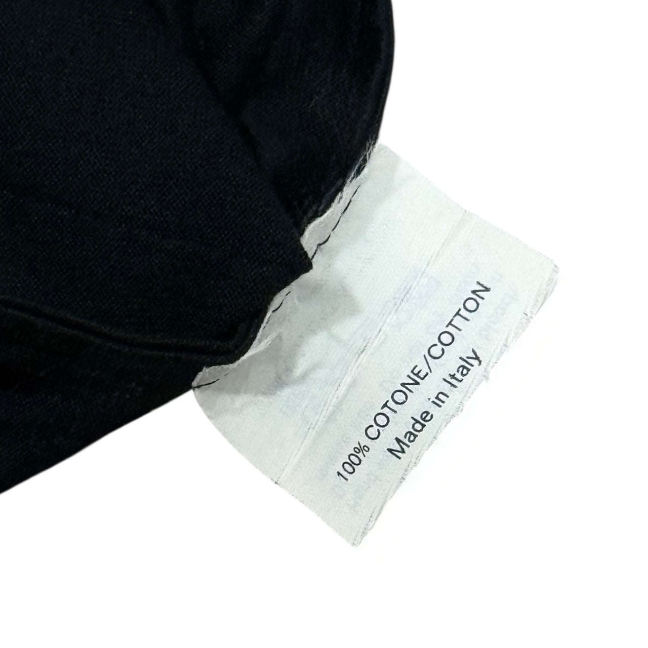 YVES SAINT LAURENT GOLD LOGO ASYMMETRY TANK TOP