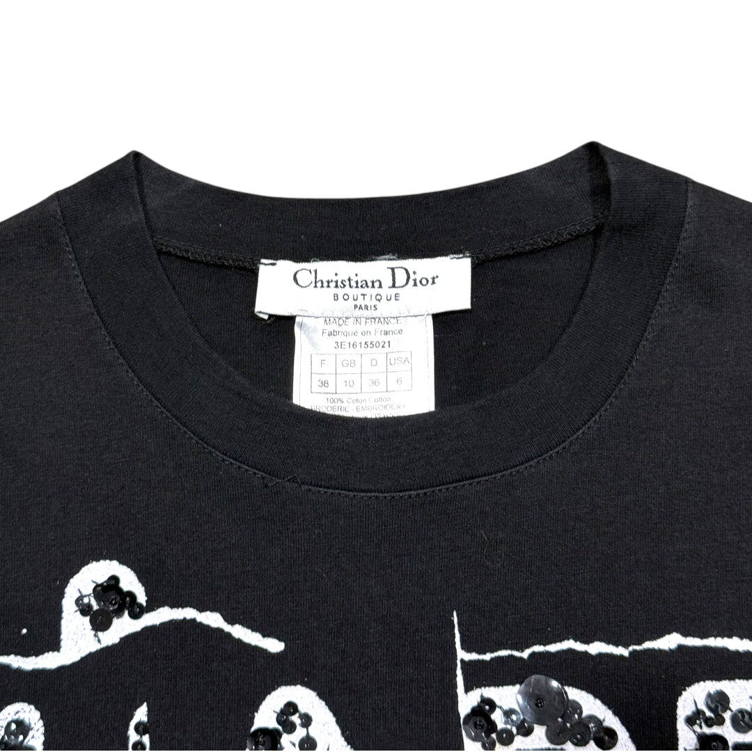 DIOR HARDCORE SEQUIN T-SHIRT