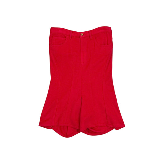 JUNYA WATANABE RED HIP HUP PANTS LONG RISE PANTS