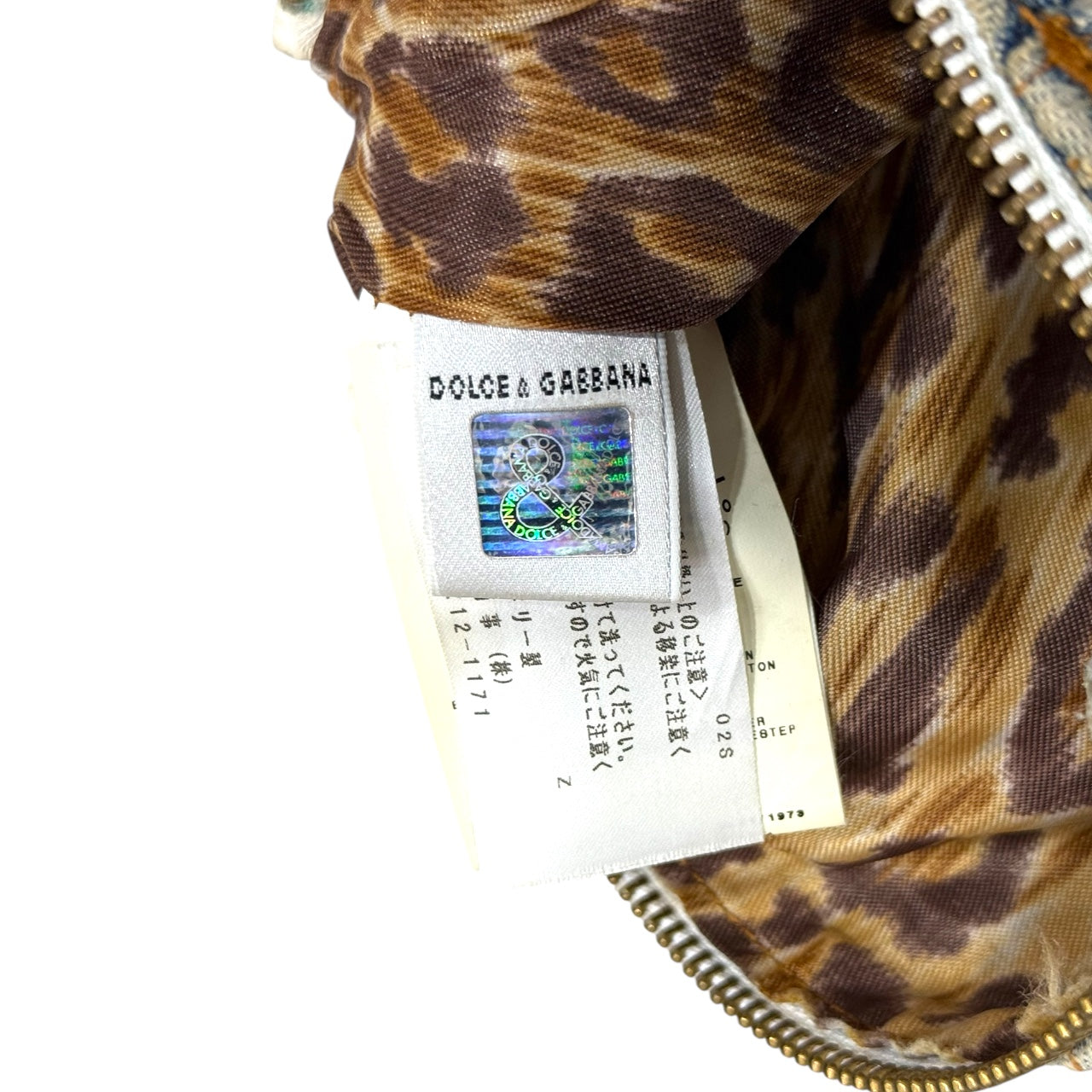 DOLCE & GABBANA DENIM MINI SHOULDER BAG