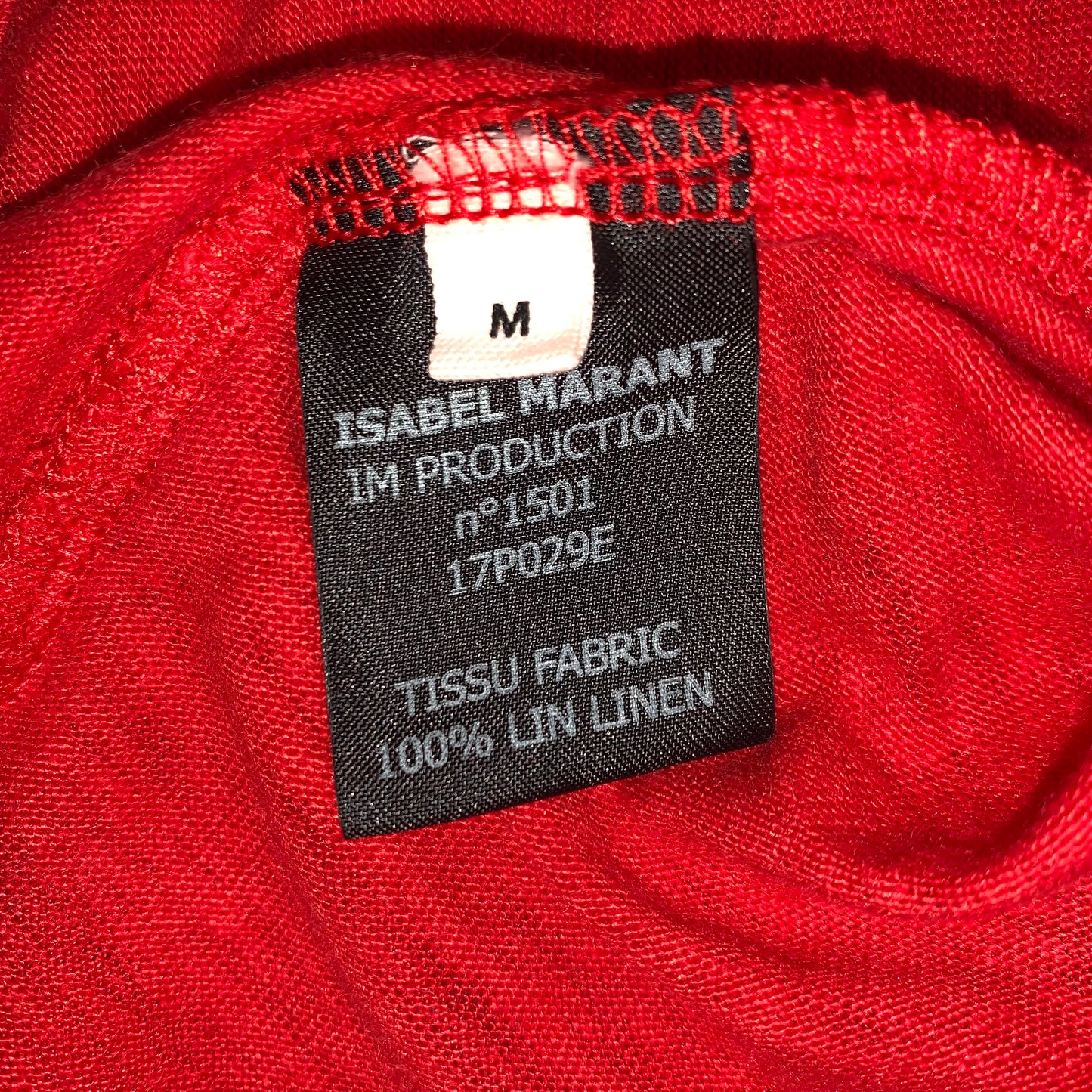 ISABEL MARANT LINEN TSHIRT