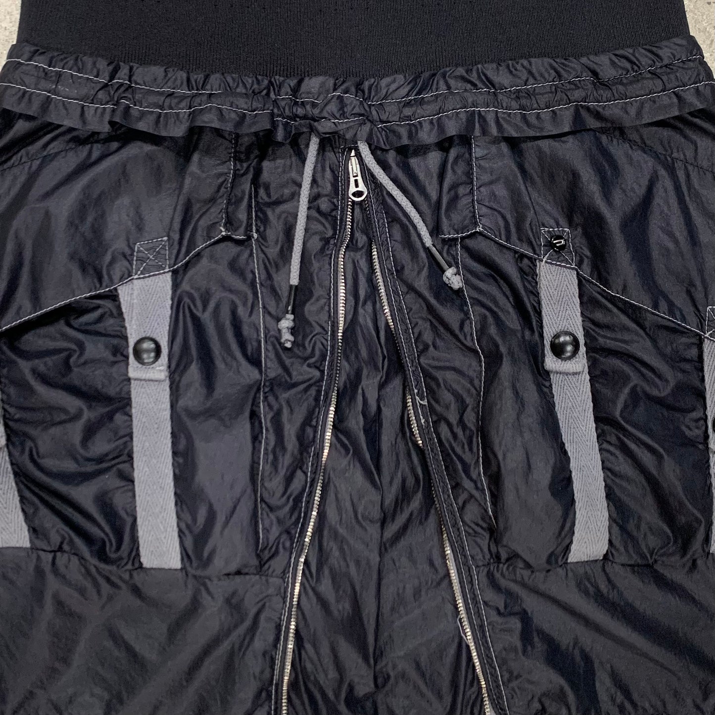 Diesel nylon midi-mini skirt