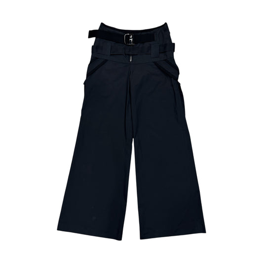 JEAN PAUL GAULTIER DOUBLE BELTS PARACHUTE NYLON PANTS