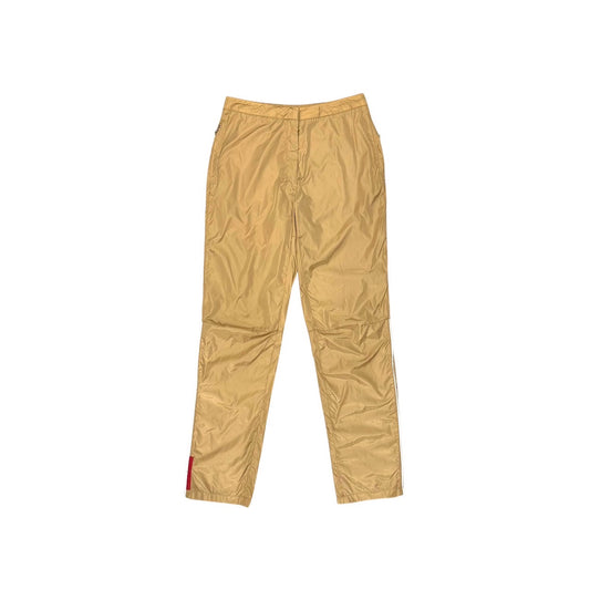 PRADA SPORTS BROWN NYLON PANTS