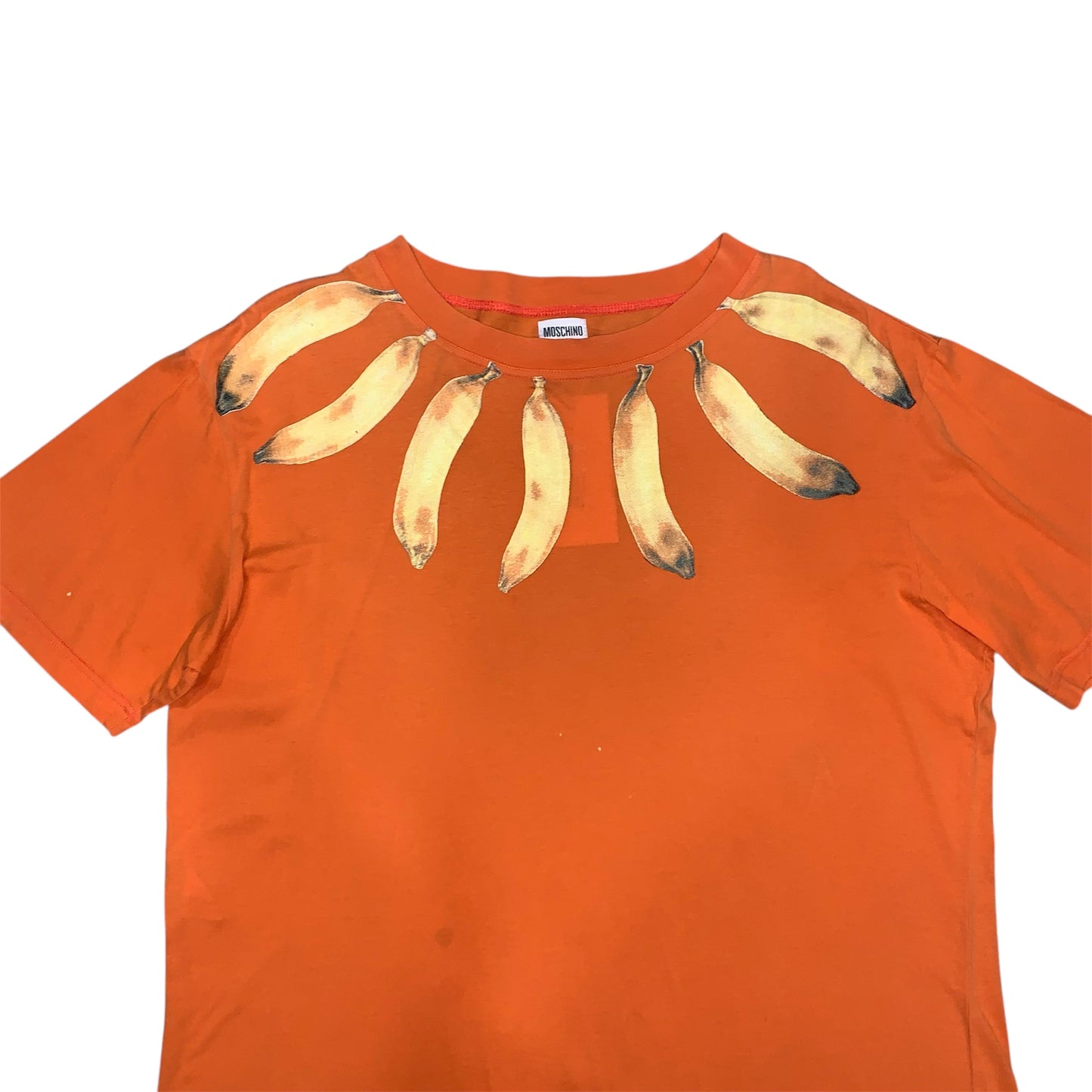 MOSCHINO jeans banana print t-shirt