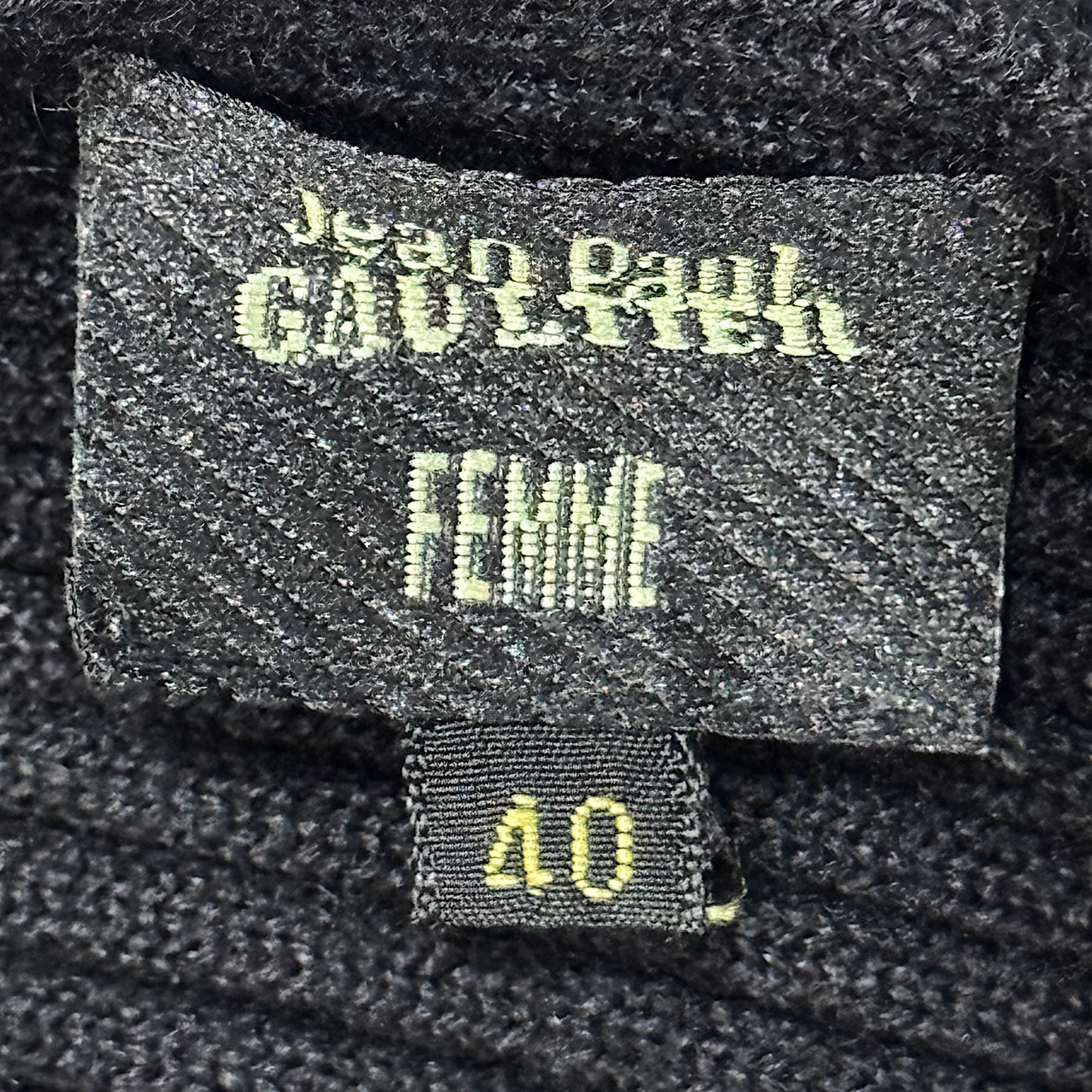 JEAN PAUL GAULTIER BLACK BOLERO