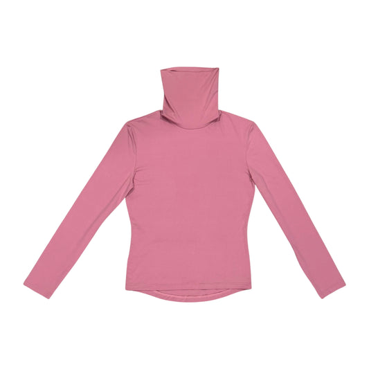 PRADA SPORT 00S PINK TURTLE NECK LOONG SLEEVE TOP