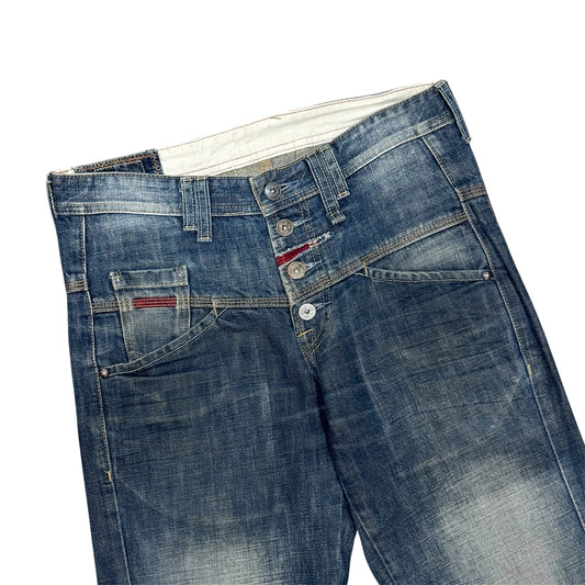 MARITHE FRANCOIS GIRBAUD DENIM JEANS