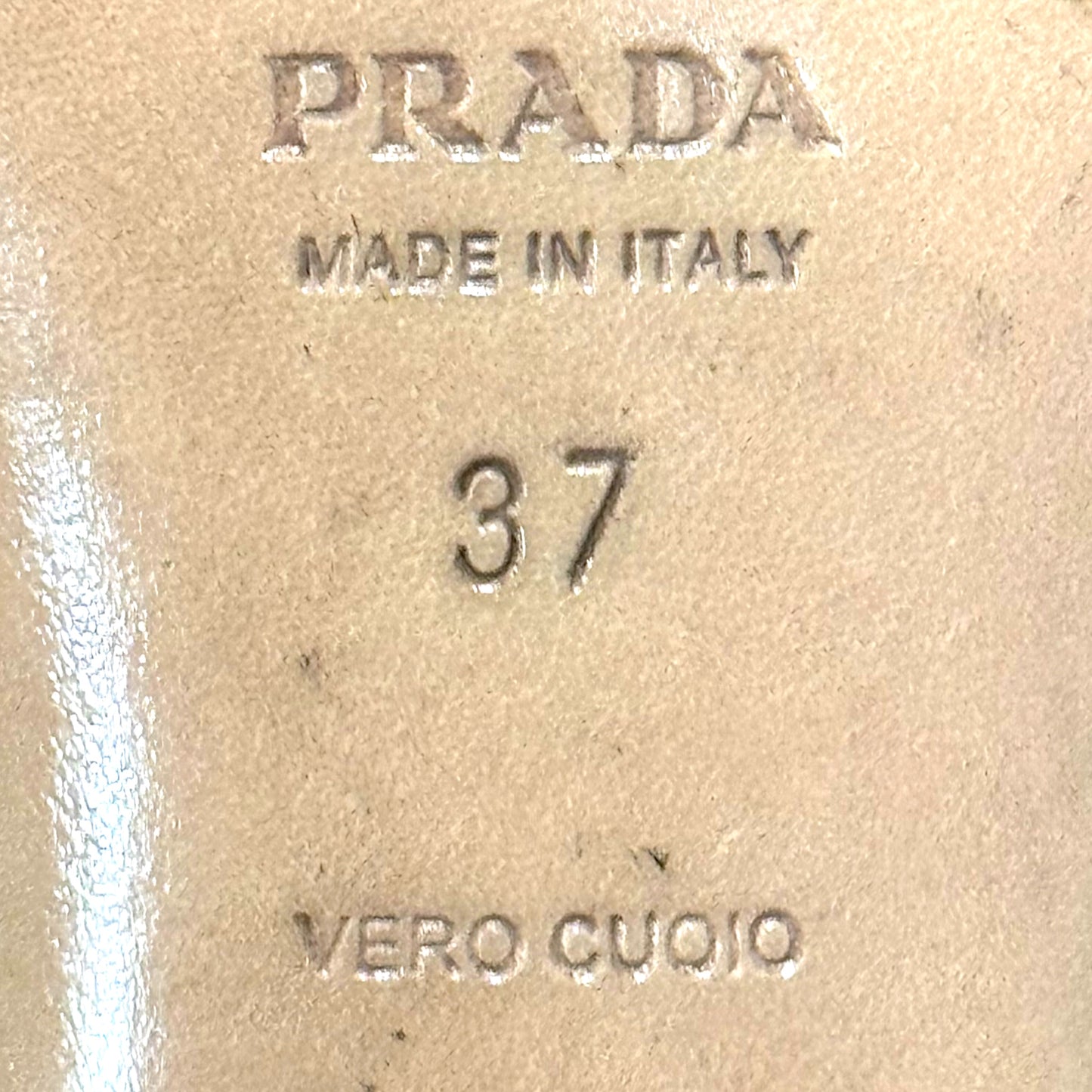 PRADA PINK BUCKLED SANDALS