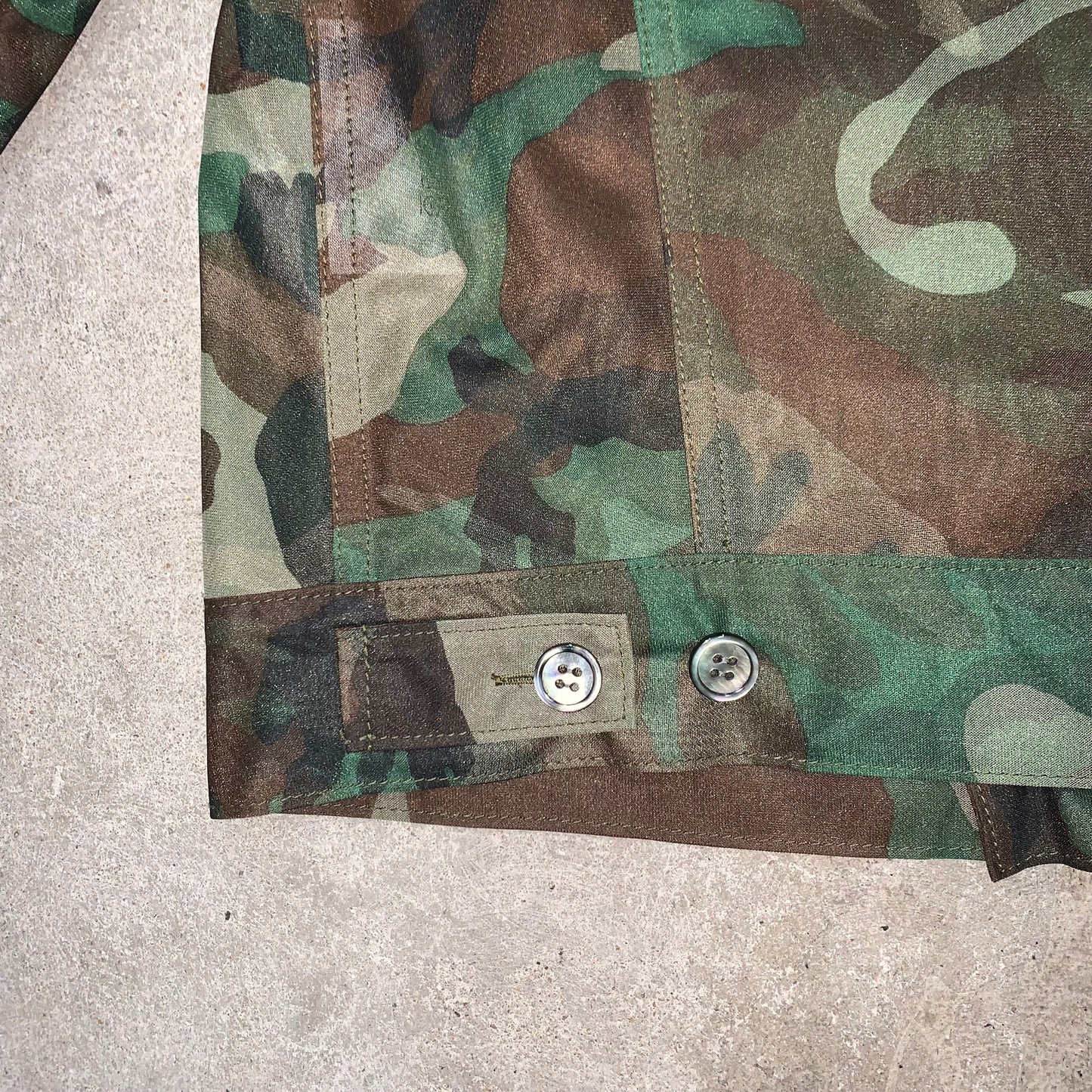 JUNYA WATANABE CAMO MESH JACKET
