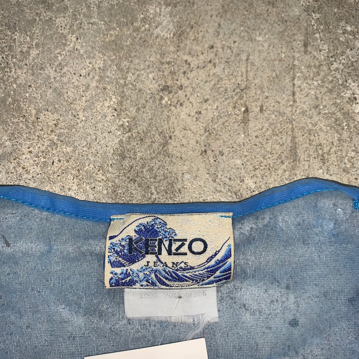 KENZO MESH CROP TSHIRT