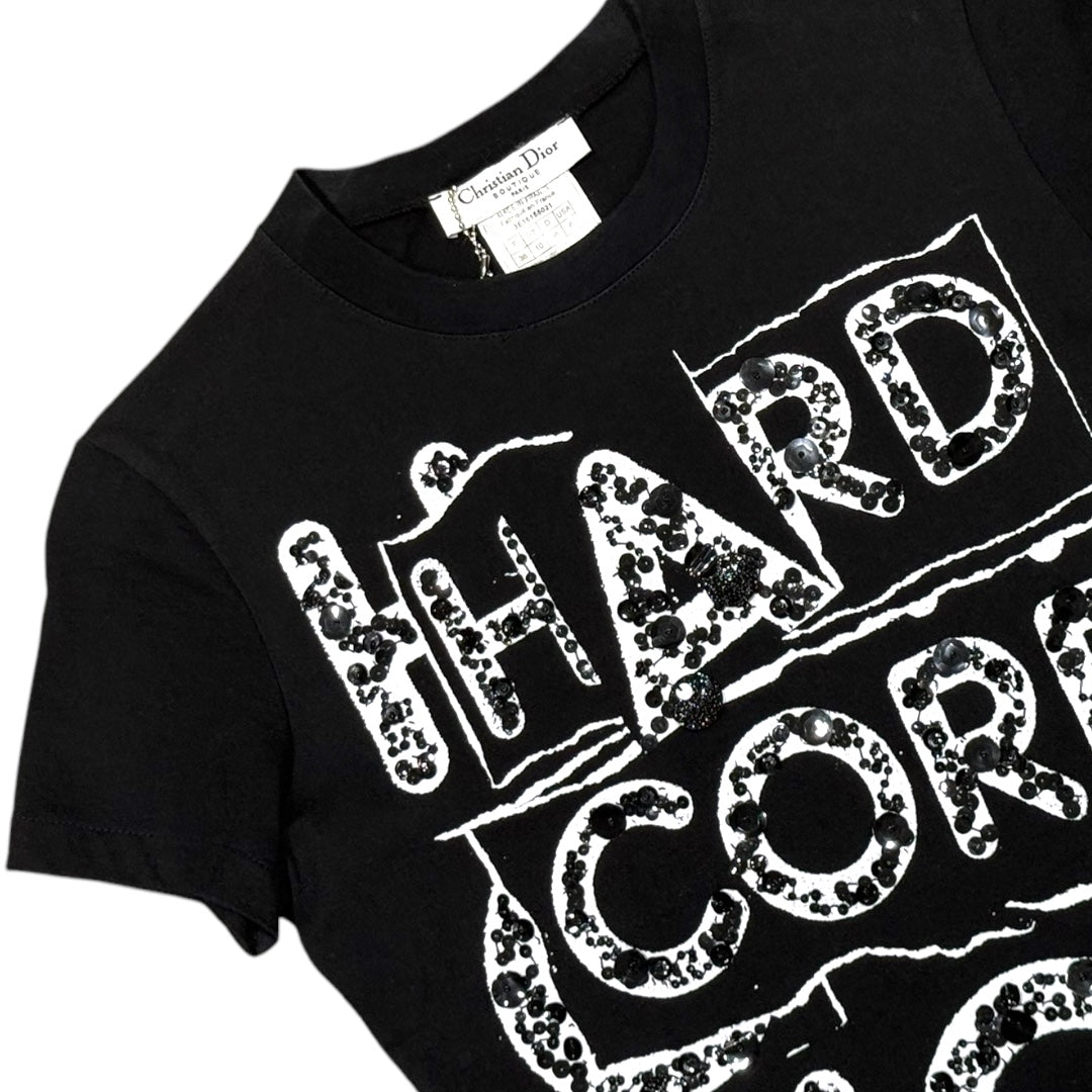 DIOR HARDCORE SEQUIN T-SHIRT