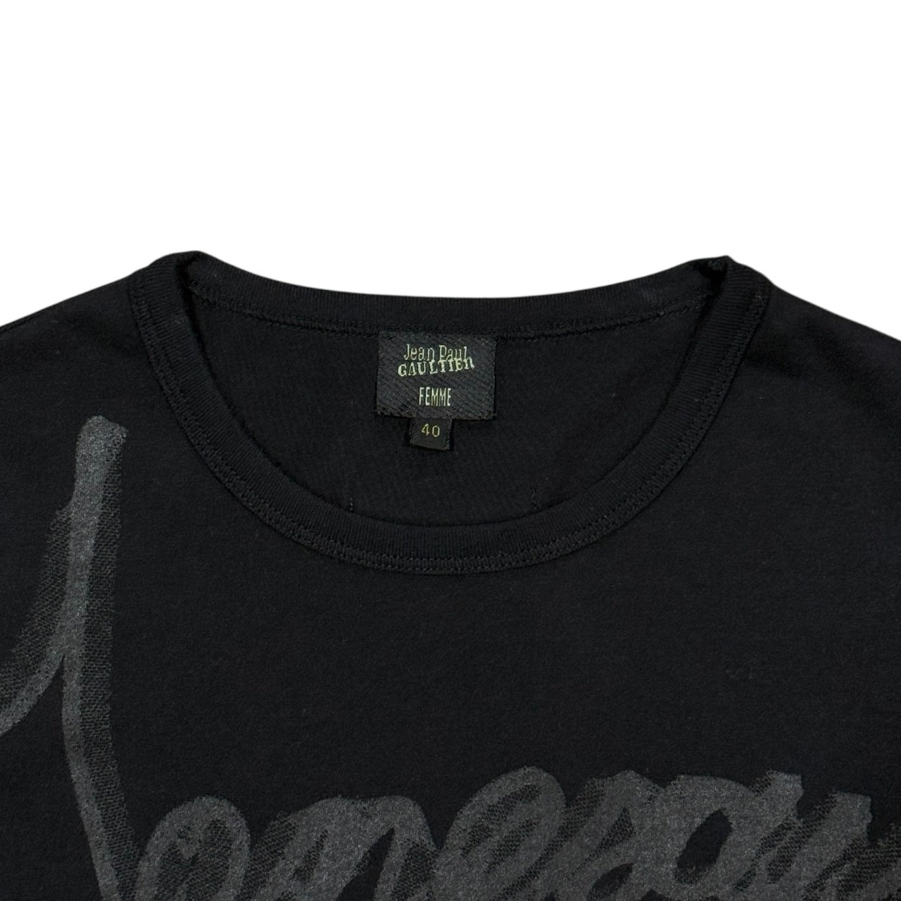 JEAN PAUL GAULTIER “JE NE SAIS PAS CE QUE JE DIS” T-SHIRT