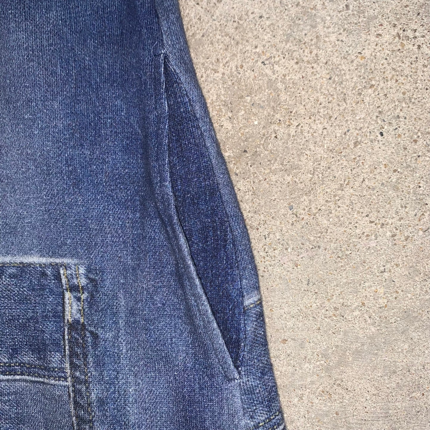 Tsumori chisato denim printed dress