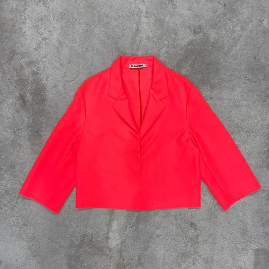 JIL SANDER pink neon blazer