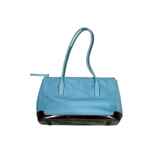 PRADA LIGHT BLUE VITELLO SHOULDER BAG