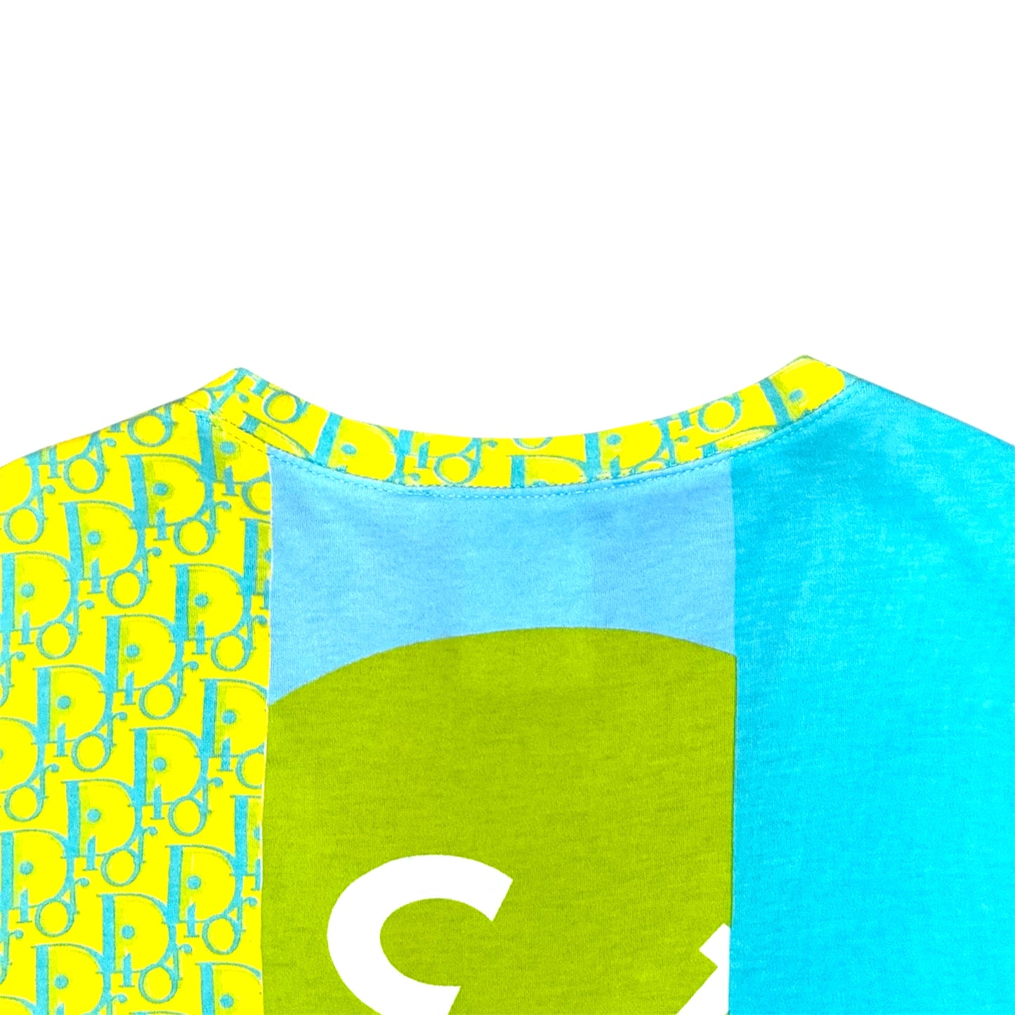 CHRISTIAN DIOR 2005 MULTICOLOUR NEON TOP