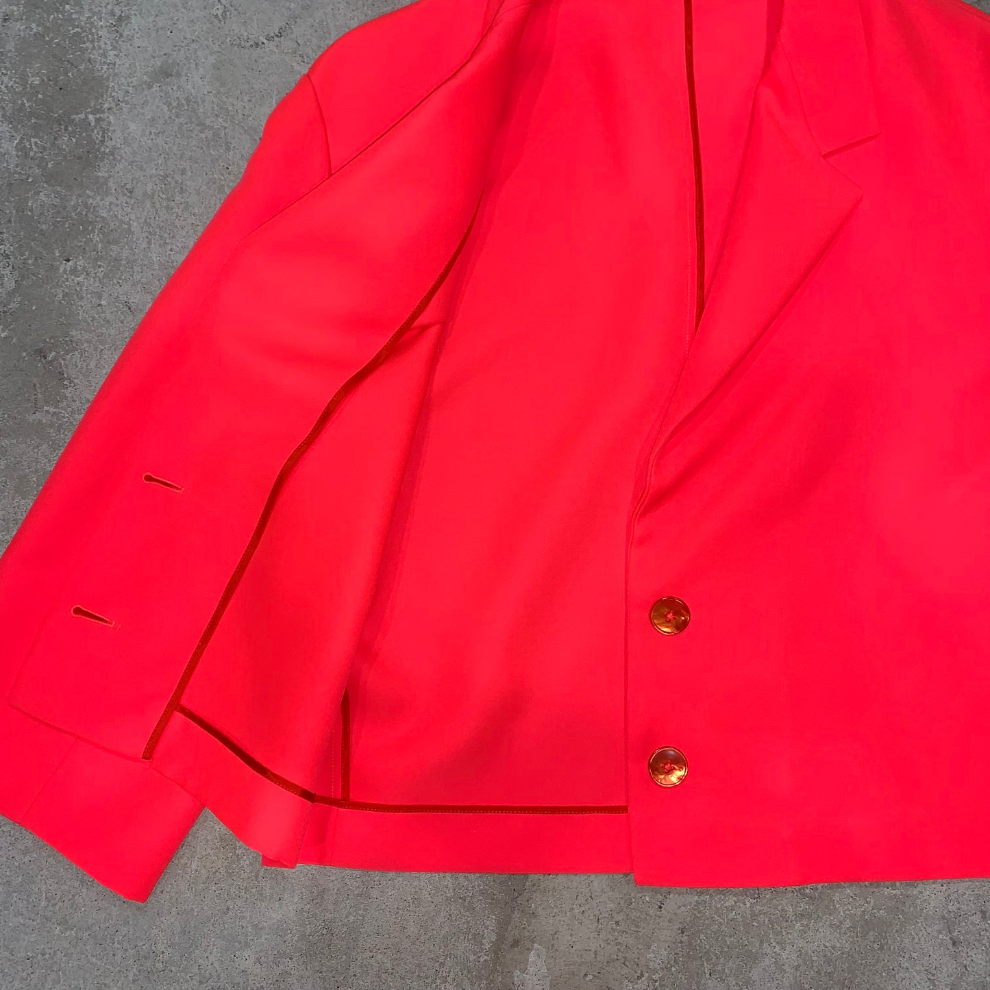 JIL SANDER pink neon blazer