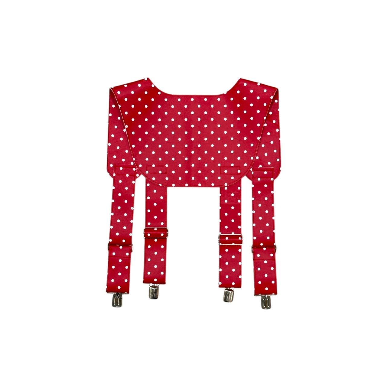 COMME DES GARÇON GIRL RED POLKA DOTS SUSPENDER