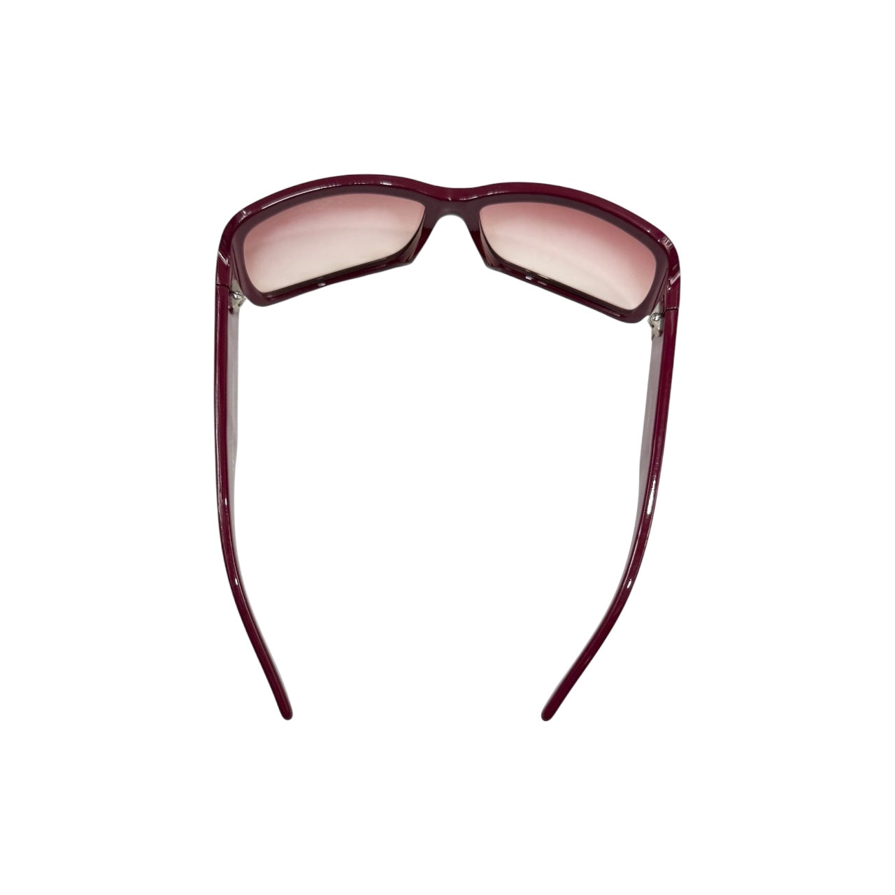 CHRISTIAN DIOR BURGUNDY SUNGLASSES
