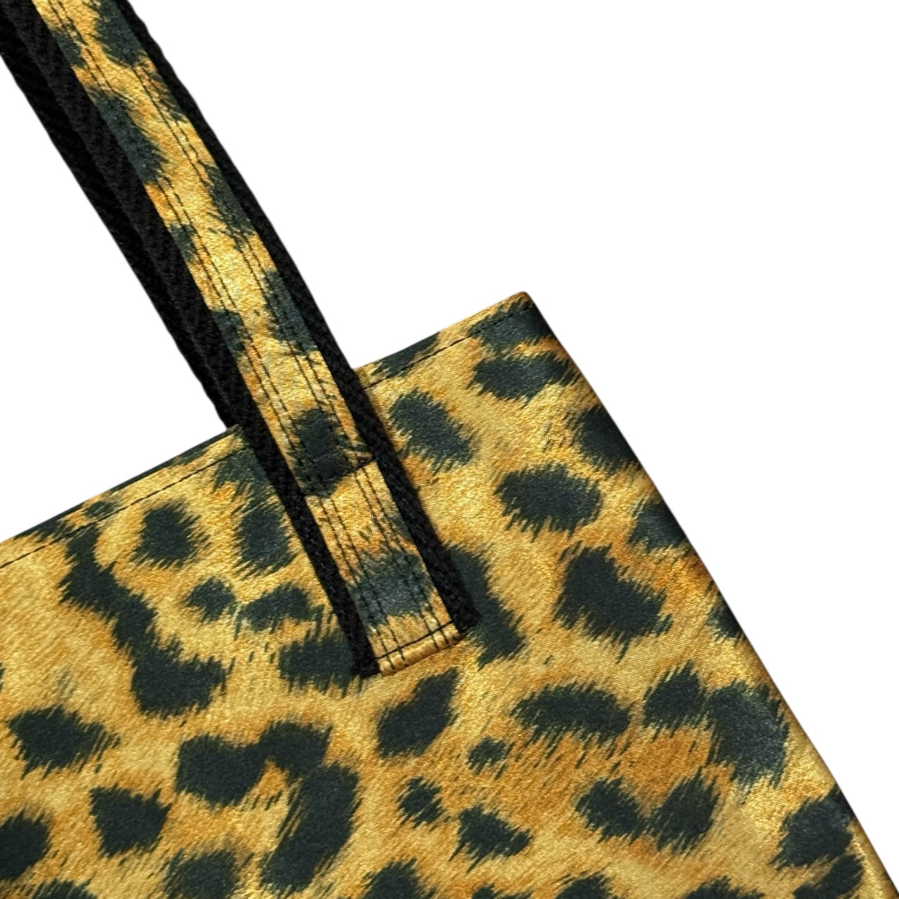 JEAN PAUL GAULTIER LEOPARD TOTE BAG