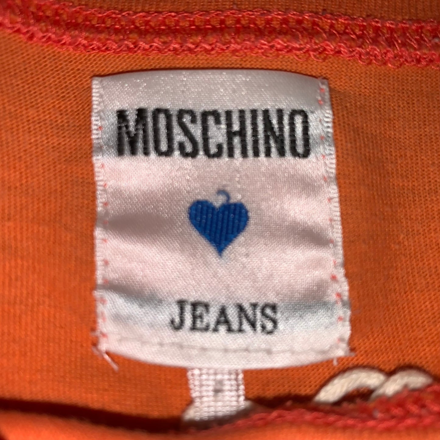 MOSCHINO jeans banana print t-shirt