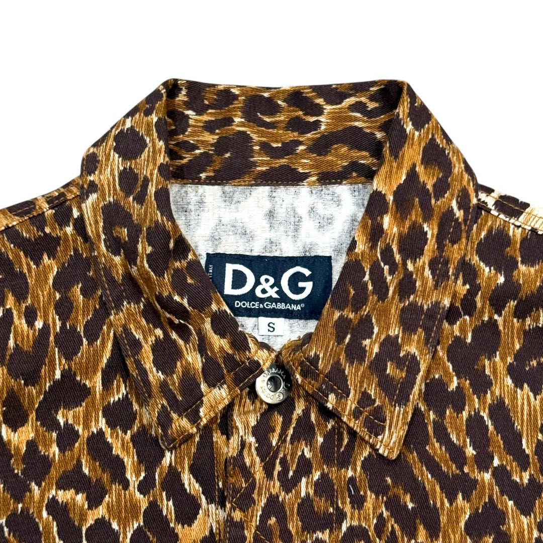 DOLCE & GABBANA LEOPARD JACKET