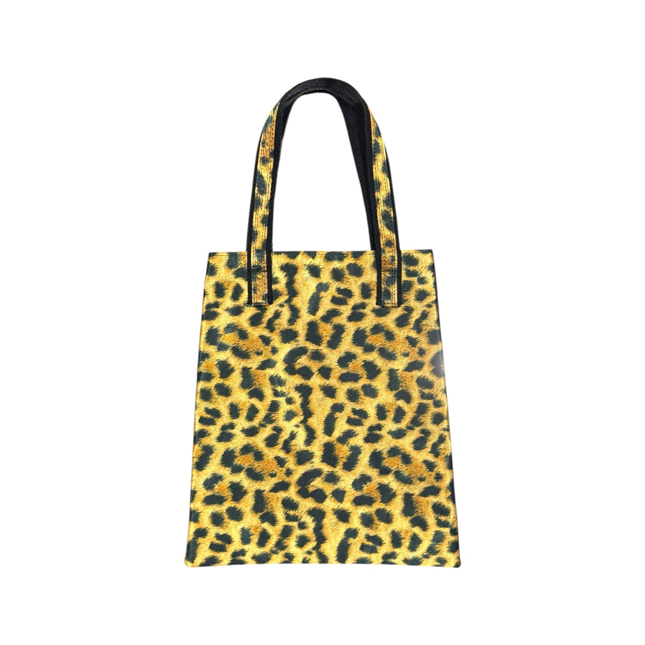 JEAN PAUL GAULTIER LEOPARD TOTE BAG