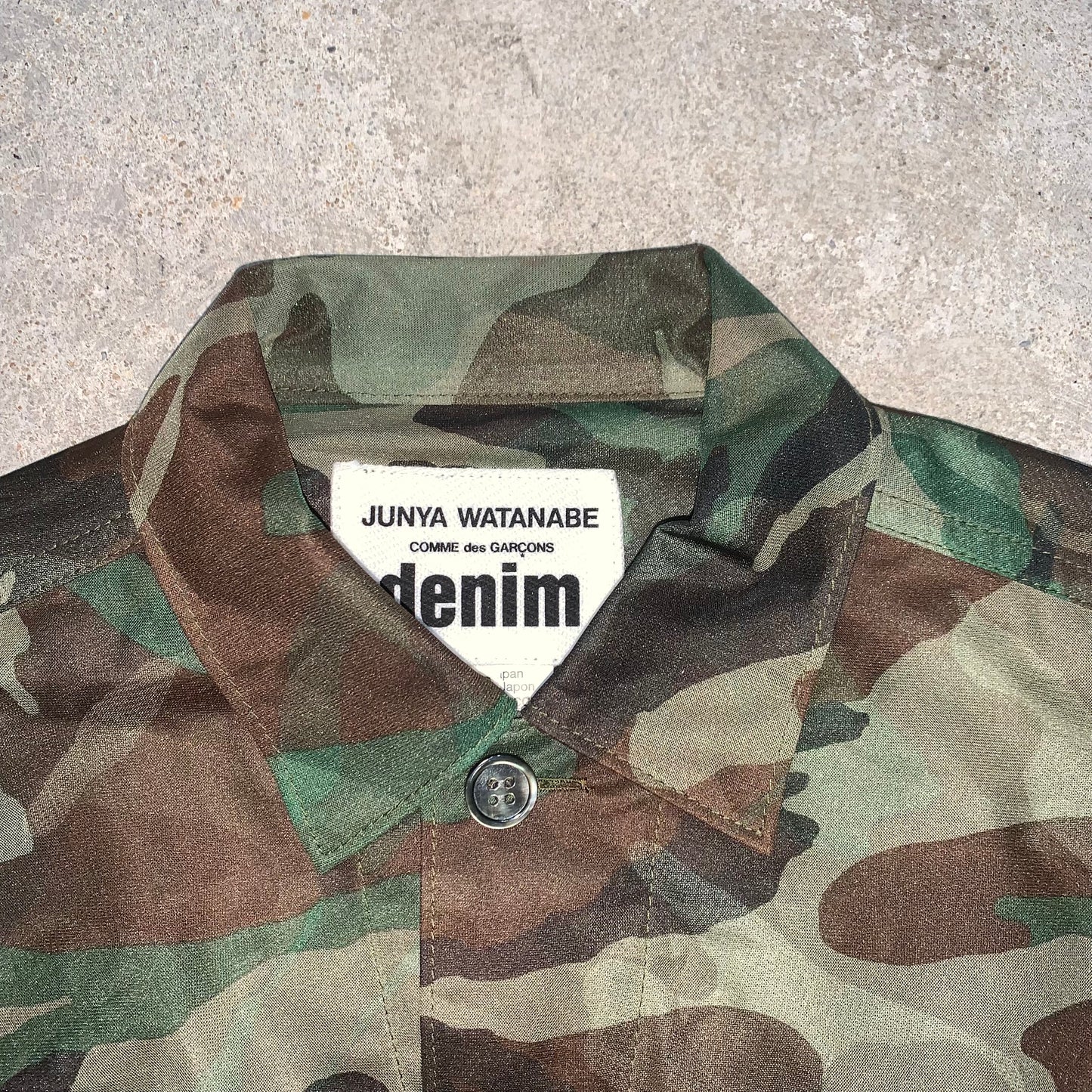 JUNYA WATANABE CAMO MESH JACKET