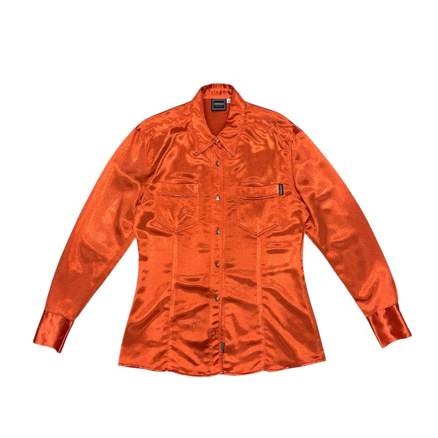 Versace Jeans Couture Silk button up shirt