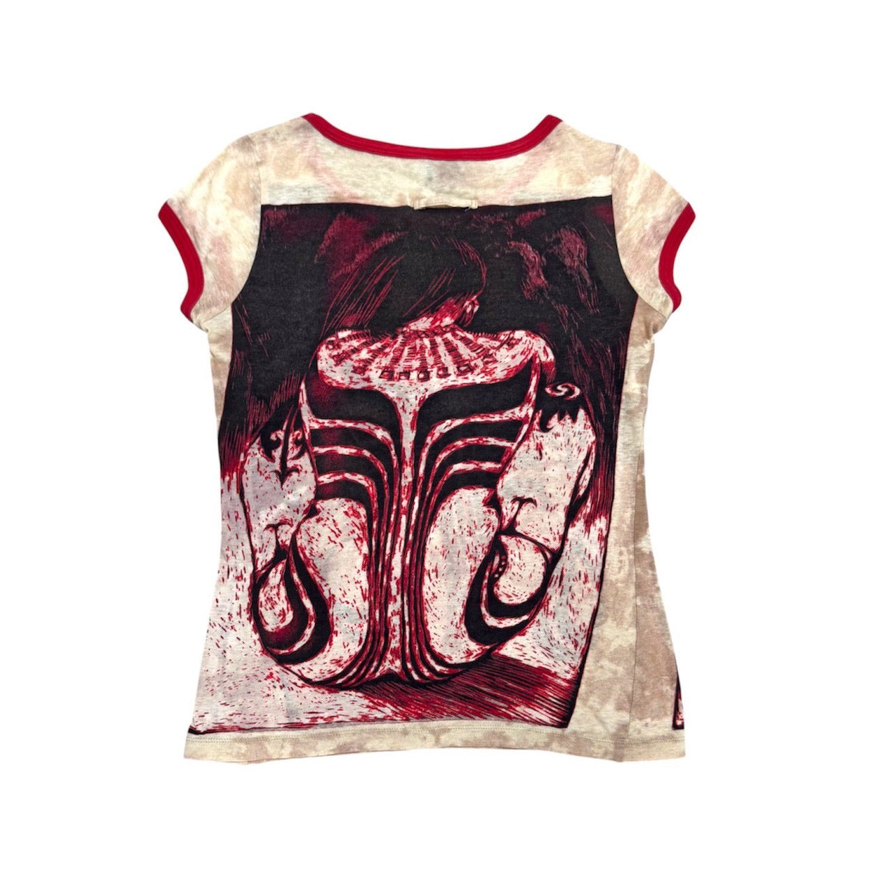 JEAN PAUL GAULTIER GRAPHIC TOP
