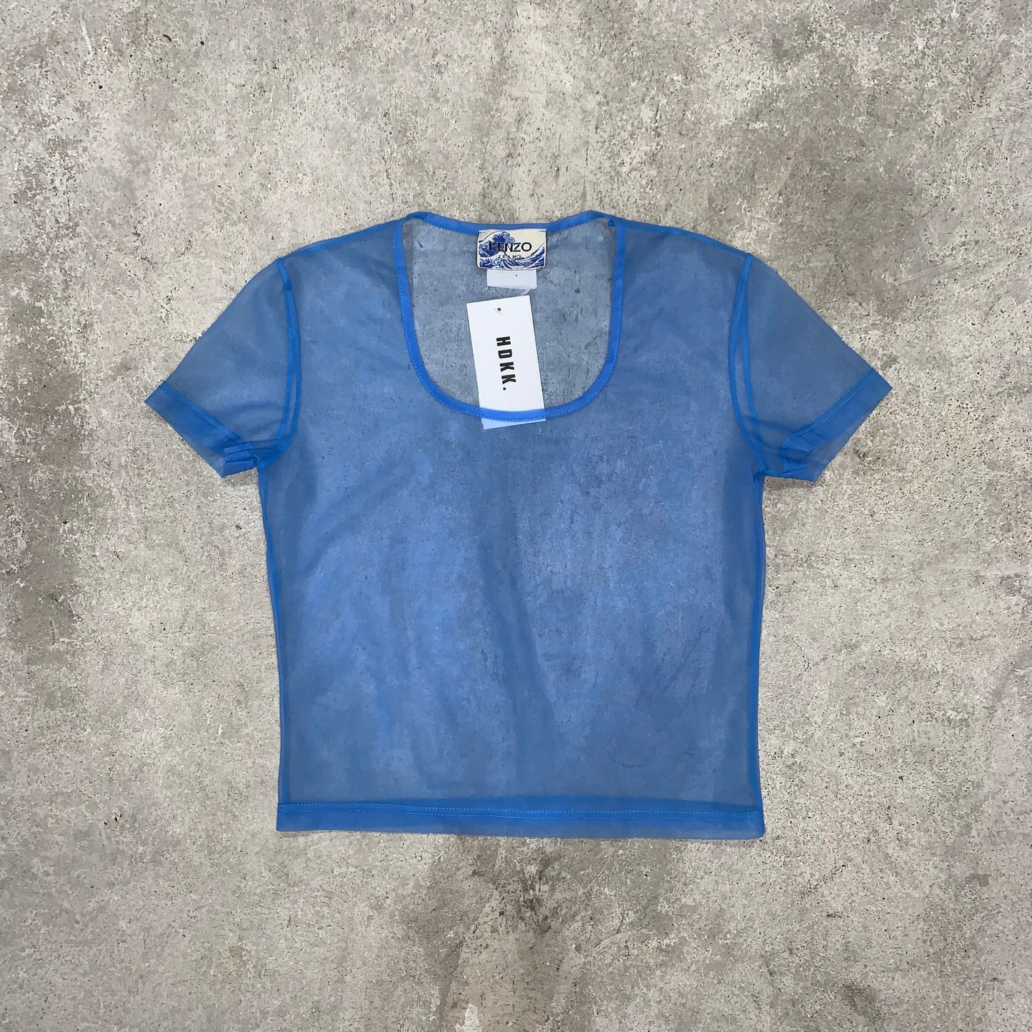 KENZO MESH CROP TSHIRT