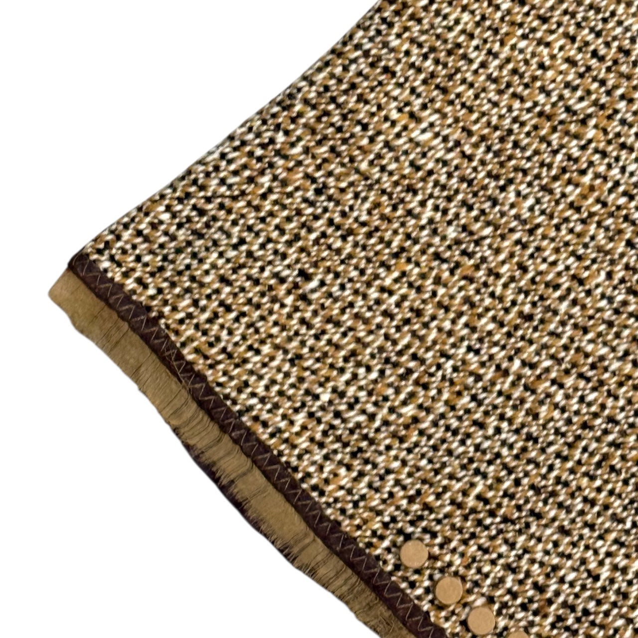 PRADA F/W2000 LVORY WOOL KNIT MIDI SKIRTS