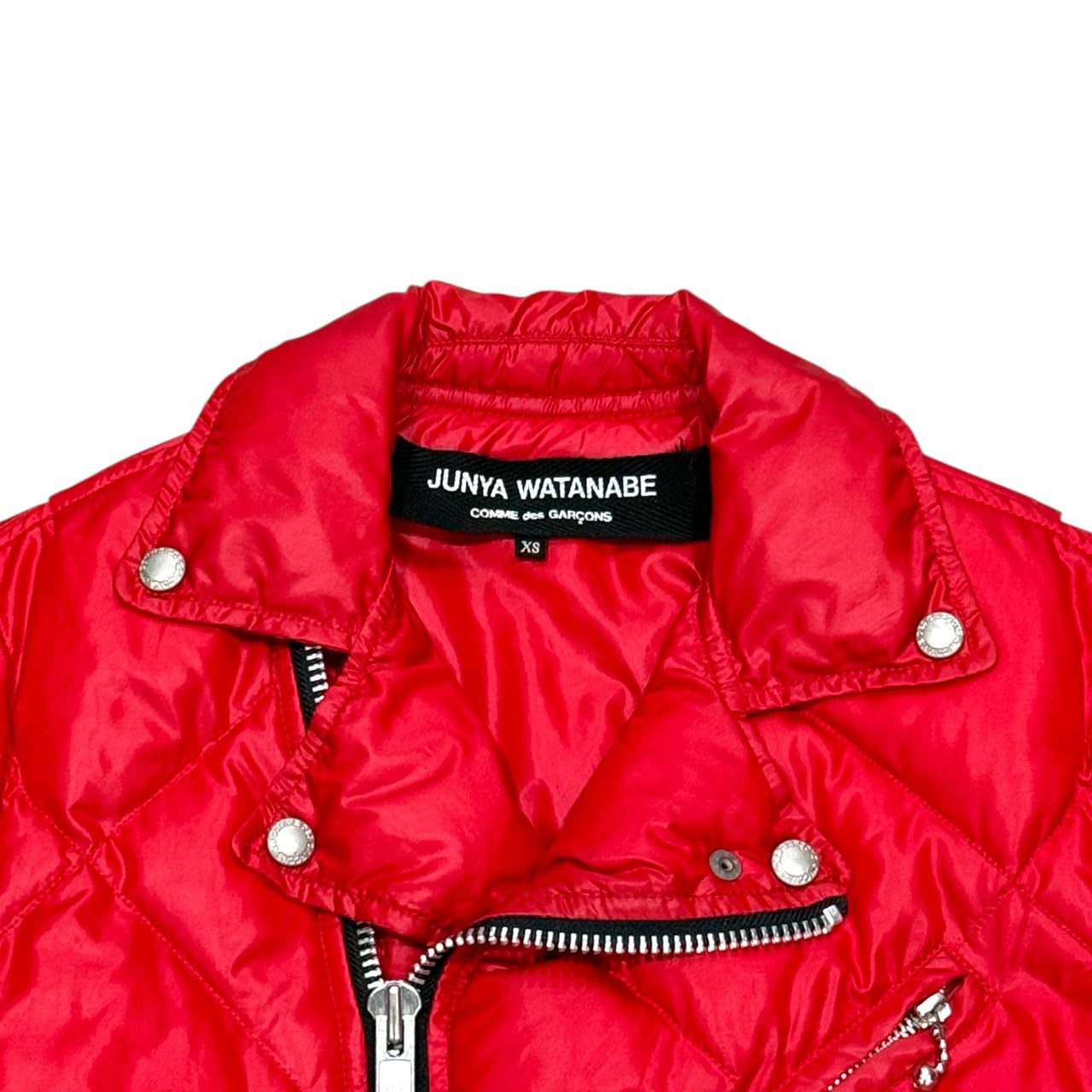JUNYA WATANABE RED DOWN RIDER JACKET