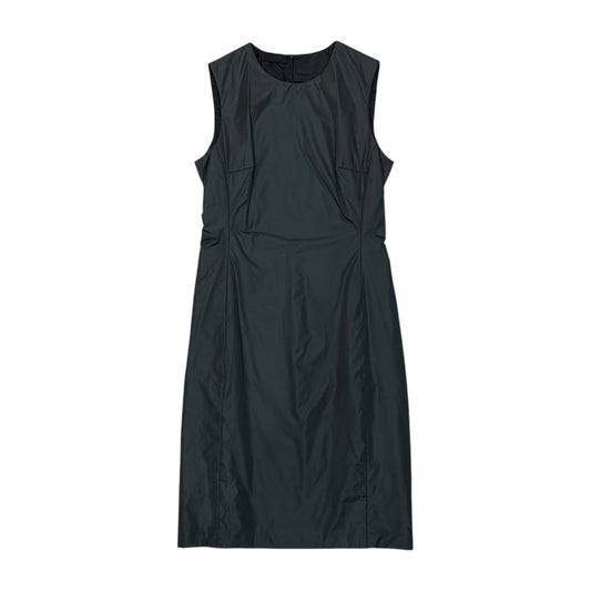 PRADA 00S GREEN NYLON DRESS