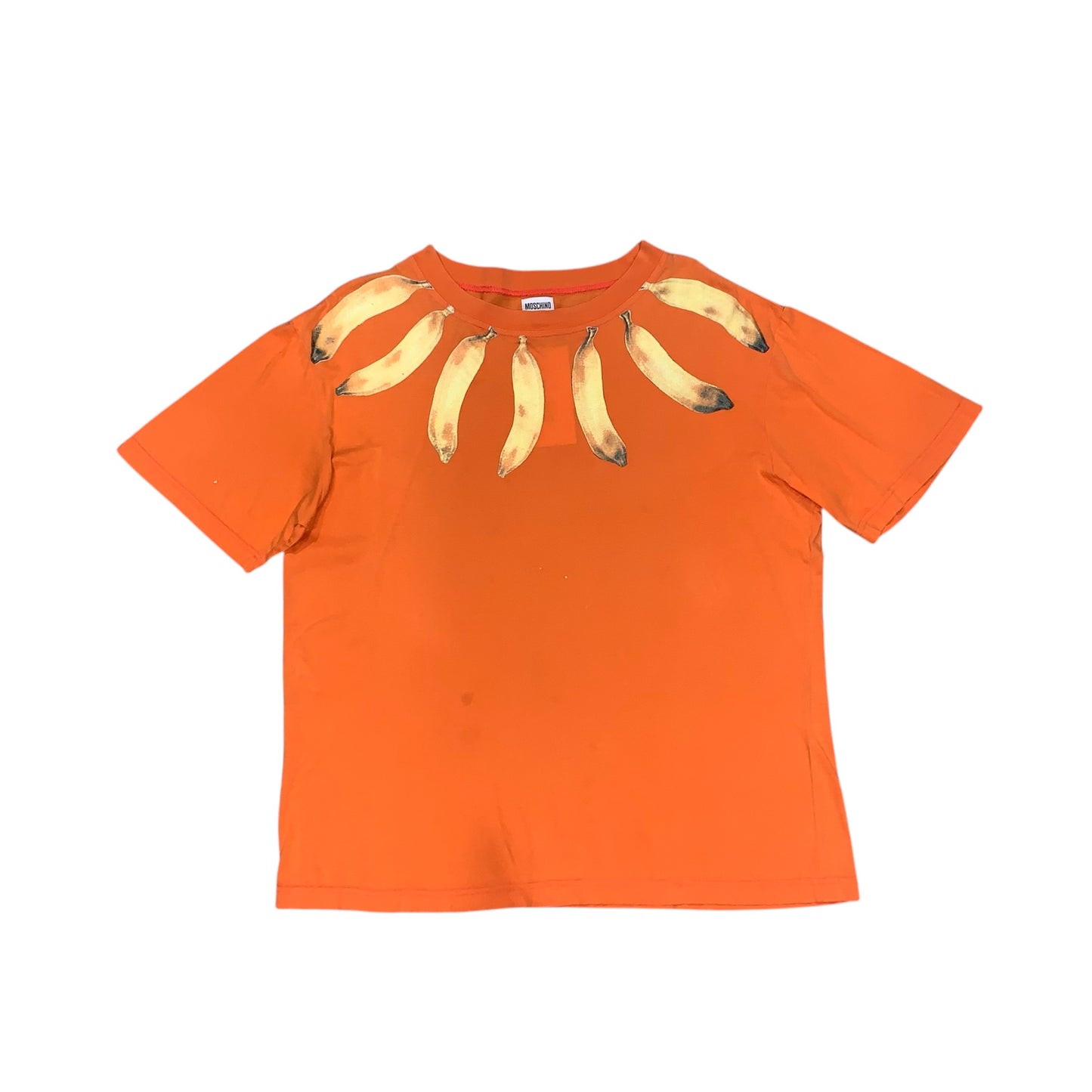 MOSCHINO jeans banana print t-shirt